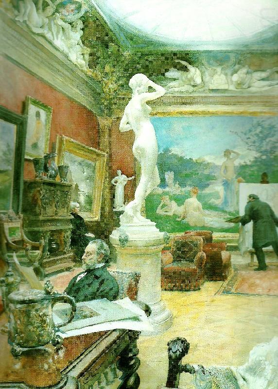 Carl Larsson interior fran furstenbergska galleriet china oil painting image